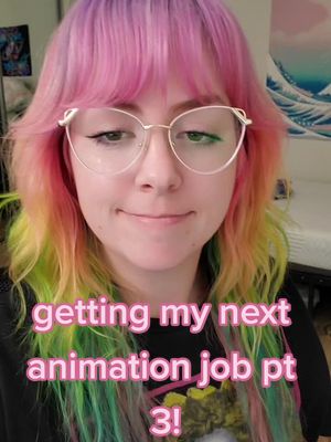 A post by @strikeelectricart on TikTok caption: getting my next animation job part 3! #animationcareer #careeradvice