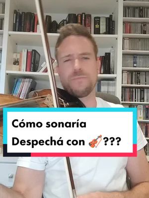 A post by @sergioramirezviolinista on TikTok caption: La habías escuchado ya con violín? 🔥🎻 #violinista #violincover #despecha #rosalia