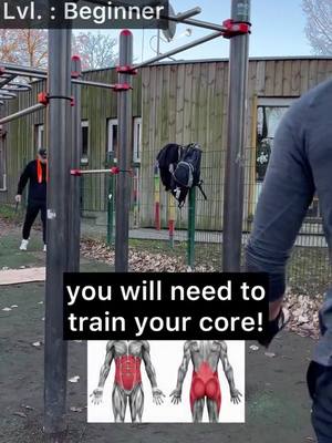 A post by @calisthenics.union on TikTok caption: Beginner Calisthenics Skills 👍 Video Credit to @gabriel.calisthenics #fy #foryou #motivation #calisthenics #abworkout #skills #winterfit #abs #street