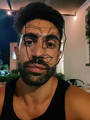 A post by @nicola__brunetti on TikTok caption: Beh proprio bello 😂 #facetransformation #vivoV20BeTheFocus 