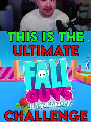 A post by @brandonkiyoshii on TikTok caption: This is the ultimate challenge #fallguys #challenge #carolinareaper #gaming