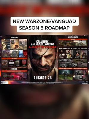 A post by @warzoneclips275 on TikTok caption: Late about the news but whos excited ? #warzone #warzonevideos #vanguard #fyp #season5warzone 