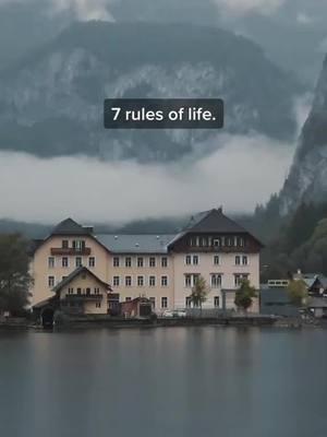 A post by @itsakash101 on TikTok caption: 7 rules of life…