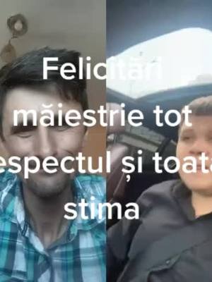 A post by @ionel2939 on TikTok caption: #duet cu @anarotari11 felicitări măiestre toată stima si respect