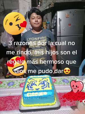 A post by @celianju on TikTok caption: #la razón por la cual no me rindo##amo a mis hijos#😍😍😍😍