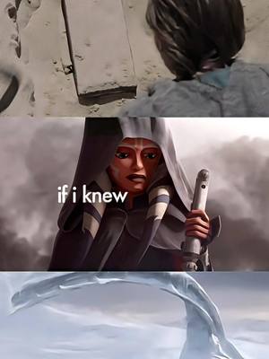 A post by @redeyeddfox on TikTok caption: if only they had stayed together indeed💔 #starwarsedit #clonewars #anakinskywalker #obiwankenobi #ahsokatano