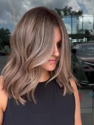 A post by @bella_u_salon on TikTok caption: Balayage @Fanola @Redken @Framar @behindthechair.com @GOLDWELL 