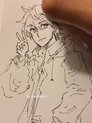 A post by @heartilylinn on TikTok caption: #sketch 