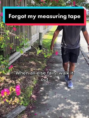 A post by @benbuyshouses on TikTok caption: Needed to measure the fence but i girgot my measuring tape #houston #realestateinvesting #realestate #houstonrealestate #wholesalinghouses #wholesaling