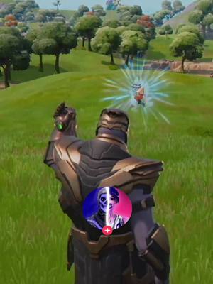 A post by @zorbsyoutube on TikTok caption: Thanos outplays Goku 😳😈 #fortnite #fortniteclips #thanos 