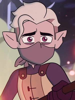 A post by @huntlowed on TikTok caption: he has 97 mental illnesses and is banned from most public spaces #theowlhouse #toh #huntertoh #goldenguard #theowlhouseedit #tohedit 