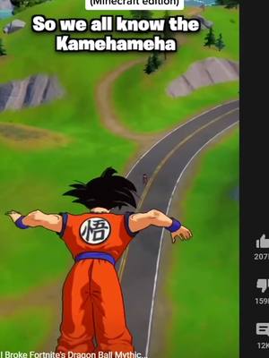 A post by @itzlakegaming on TikTok caption: Bro has 180K dislikes 🥲 #fyp #foru #4up #gaming #Minecraft #fortnite #goku #kamehameha #memes #mispronouncingwords #foryou 