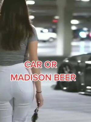 A post by @ledxy.33 on TikTok caption: #🥵 #carorgirl #fakebody⚠️ #madisonbeer #viral_video 