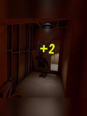 A post by @there4lnoodles on TikTok caption: Day 1 of perfecting my aim in Pavlov #Pavlov #PavlovVR #pcvr #pcgaming #vr