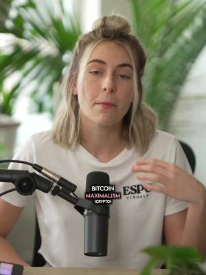 A post by @espovisualsnft on TikTok caption: what is a bitcoin maximalist? #web3 #web3education #web3terms #web3forbeginners #bitcoinmaximalist #bitcoin