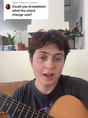 A post by @boychikpea on TikTok caption: Replying to @Michi quick breakdown of the chords to oblivion. there’s a lot more to untangle here - what do u think? #oblivion #grimes #cover