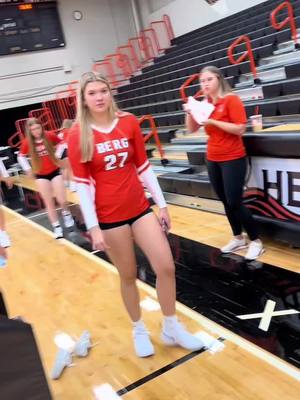 A post by @huvb on TikTok caption: What’s your fav hype song? 6 days till GAME DAY #rollheid #fypシ  #fypシ゚viral #bergball #volleyballworld #whyd3 #volleyballgirls #CapCut