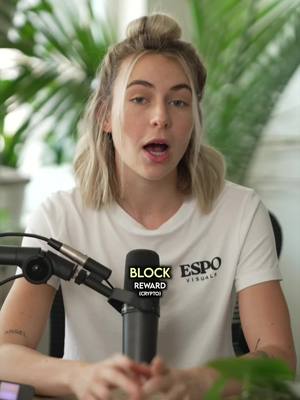 A post by @espovisualsnft on TikTok caption: what is a block reward? #web3 #web3education #web3terms #crypto #blockreward