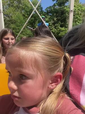 A post by @kjeffs4 on TikTok caption: She was not so sure #amusementpark #fyp #scared #funnytok #kidsonrides #foryou #foryoupage