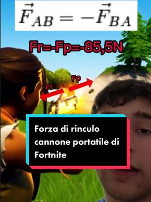 A post by @physicsrask on TikTok caption: ⚠️FAKE GUNS⚠️ Ragazzi, scusate l’assenza, non è stato un bel periodo.#fisica #maraskphysics #fortnite #videogiochi #imparacontiktok #perte #edutok  #matematica #greenscreen #UltaBeautyForward 