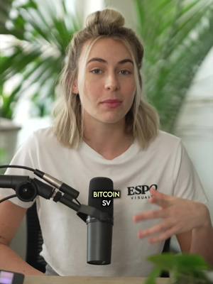 A post by @espovisualsnft on TikTok caption: What is Bitcoin SV? #web3 #web3education #web3terms #crypto #bitcoinsv #blockchain