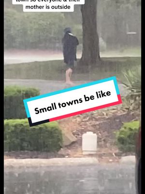 A post by @brittanyritter1993 on TikTok caption: When it storms in a small town 😂 #MessFreeHero #GenshinTeleport #POV