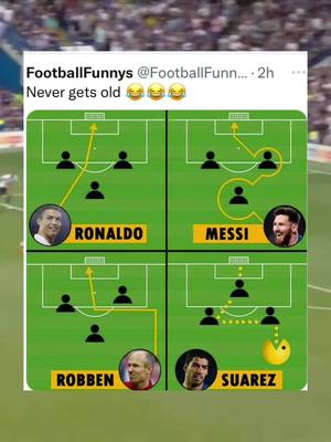 A post by @hboodhun on TikTok caption: Who remembers these #fyp #foryou #fypシ #viral #messi #ronaldo #robben #suarez 