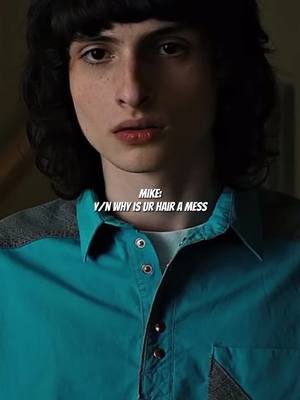 A post by @love_noah_schnapp14 on TikTok caption: POV: mike is ur over protective brother #pov #strangerthings #willbyers #mikewheeler #yn #Love #fyp #fuuu #noahschnapp #finnwolfhard 