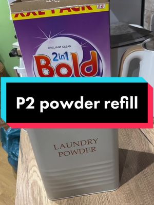 A post by @cleanwithme908 on TikTok caption: P2 - can’t say it wasn’t to the brim 😂 #thecleanteamuk #laundryrefillday #refill #part2 #asmr 