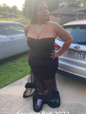 A post by @spicywifey02 on TikTok caption: When You Can Hear Real Good 😂😂 Baby I Know What It Is! Just Know The Assignment Was Understood…#FYP #LaneBryant #fashionnovacurve #Flightclub#sneakerball2022