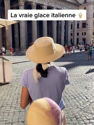 A post by @federicaetvincent on TikTok caption: La vraie glace à l’italienne 🍦 #viral #videoviral #tiktok #trending #foryou #fyp #italienne #couplefrancoitalien #drole #videodrole  #franceitalie #couple #couples #glace #glacealitalienne #rome #italie #italia #italianfood 