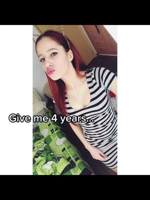 A post by @rebeccaalexandras on TikTok caption: #giveme4yearstochange🤪 #fypage✨ #viraltiktok2022💫 #hahahaha😅🤣🤣🤣 #🥰🥰🥰🥰❤️❤️❤️ #lovethechange❤😘😍 #followmeformore❣️ #olaaa😏 #tiktoktrends🥰🥰🥰 #followwwmeeeeee❤️ #bigchangeinmylife