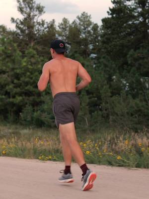 A post by @drewfrancis.fit on TikTok caption: Back country road runs cannot be beat 👊🏽 #fyp #Running #run #trailrunning #colorado 