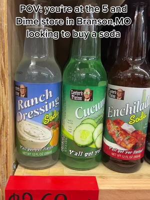 A post by @paintingwithk on TikTok caption: wait but pumpkin pie soda?? #branson5ndime #fyp #lestersfixins 