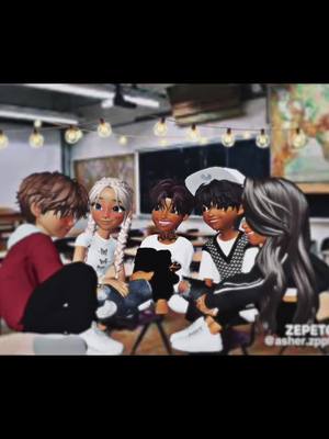 A post by @asher.zpptt on TikTok caption: At school #zepetofyp #zepetotiktok #zepeto #zepetofypシ 