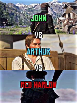 A post by @sadieadlerssimp on TikTok caption: #rdr2 #reddead #reddeadedit #reddeadredemtion2 #reddeadredemption #foryoupage #viral #john #vs #arthur #vs #redharlow #fyp #views #reddeadmomments 