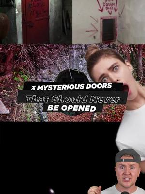 A post by @theblondieboys on TikTok caption: 3 Mysterious Doors That Should NEVER Be Opened! 👀 #history #facts #educational 