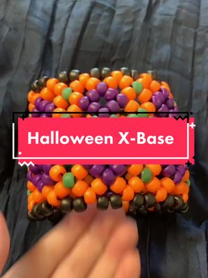 A post by @kitas.kandi.shop on TikTok caption: Should i make it a spinner?? . #kandi #kandicuff #xbasecuff #kandixbase #kandicreations #kandishop #halloween #halloweencuff #halloweenkandi #Halloween2022 #SmallBusiness #queerownedbusiness #lgbt #cute #cutehalloween 