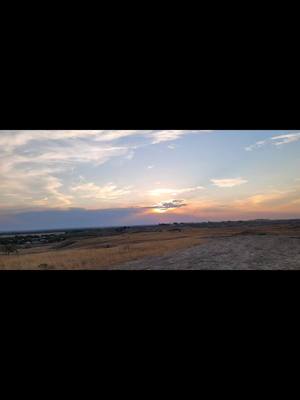 A post by @rockinjay66 on TikTok caption: #Montana #sunset #nature 