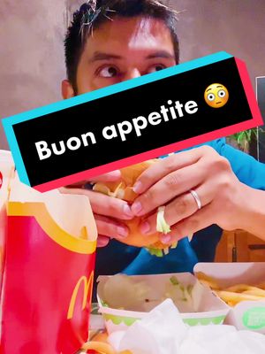 A post by @sandrox_barber on TikTok caption: Buon appetito😦 #foryou #foryoupage #funny #locosandrox #fypシ #macdonalds