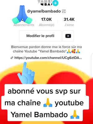 A post by @yamelbambado on TikTok caption: ensemble pour soutenir ma mère stp 🥰