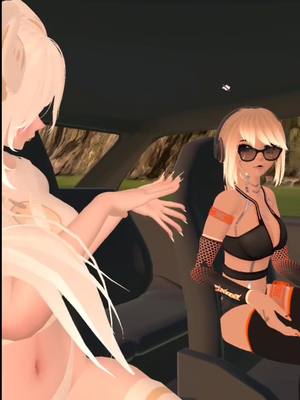 A post by @mewvrcity on TikTok caption: Or maybe the car itself is illegal 🤔 #vrchatfunny #vrchatcomedy #vrchat #vrchatcommunity #vtoker #vrchatgirl #vrchatcute #vrcar #fyp 