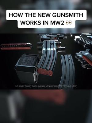 A post by @warzoneclips275 on TikTok caption: How do you guys feel about the new gunsmith system? #warzone #warzonevideos #warzone2 #mw2 #fyp 