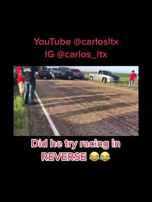 A post by @carlos_ltx on TikTok caption: I can’t believe he tried that #viral #ondgas #racetrucks 