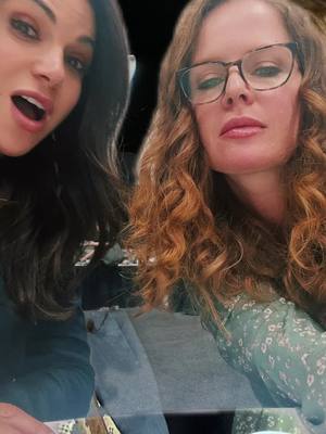 A post by @lanaparrilla on TikTok caption: Bex teaching me how to use TikTok #ouat #sisters @Bexmader #fyp #foryou #foryoupage #reginamills #zelena #evilqueen #wickedwitch #evilregals 