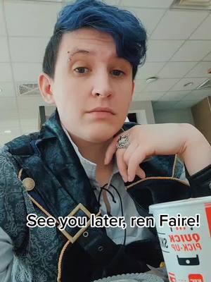 A post by @_xeraphim_ on TikTok caption: Going to the Renaissance Faire with @karmablackheart @sleepytiramisu!