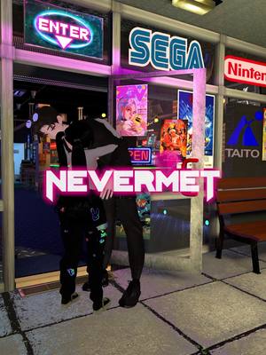 A post by @kichivr on TikTok caption: fun date in vrchat <3 download nevermet on iphone and android! #nevermetpartner #nevermet #vrchat #vrc #vr #vrchatmemes #vrgame #game#vrchatcommunity #longdistancerelationship 