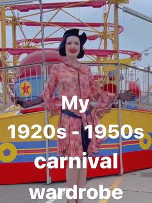 A post by @steffi_kay on TikTok caption: Which’s your favourite? ✨ Part 2 of the 18 days of carnival outfits! #1920s #1930s #1940s 