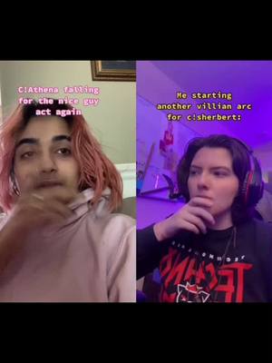 A post by @athenagoesferal on TikTok caption: #duet with @rina pt 2 electric boogaloo #fablesmp 