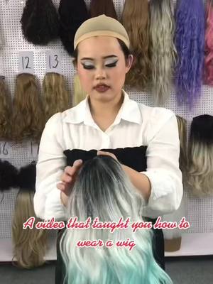 A post by @civriehairfactory on TikTok caption: A video that taught you how to wear a wig #foryou #wigstyle #extensionshair #fyp #beauty #titokstore #girls